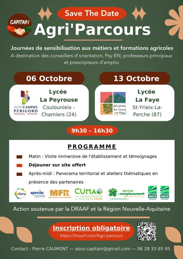 Illustration de l'événement : AGRI'PARCOURS