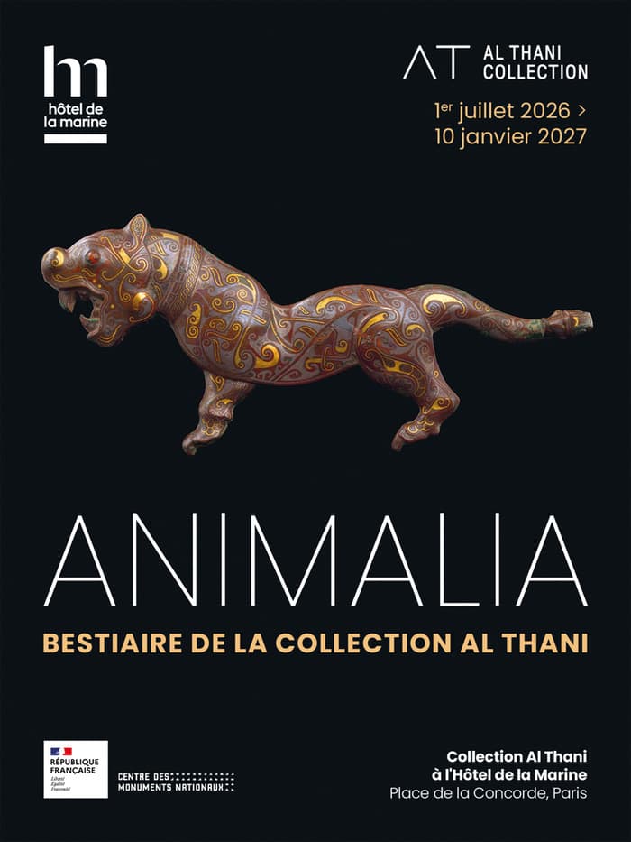 Illustration de l'événement : Visite de l'exposition "Animalia" Bestiaire de la "Collection Al Thani" à l'Hôtel de la Marine