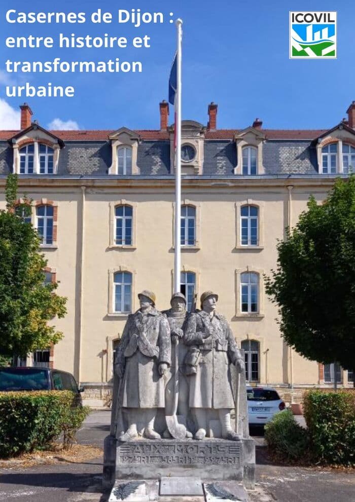 Illustration de l'événement : Visite guidée des casernes de Dijon : entre histoire et transformation urbaine