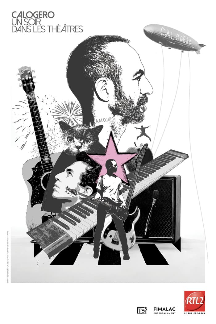 Illustration de l'événement : Calogero — Un soir dans les théâtres