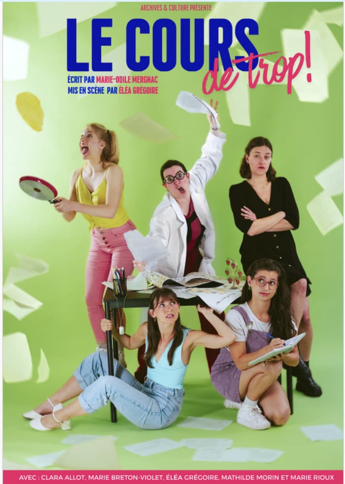 Illustration de l'événement : Archives Départementales du Pas-de-Calais - Spectacle musical " Le Cours de Trop ! "