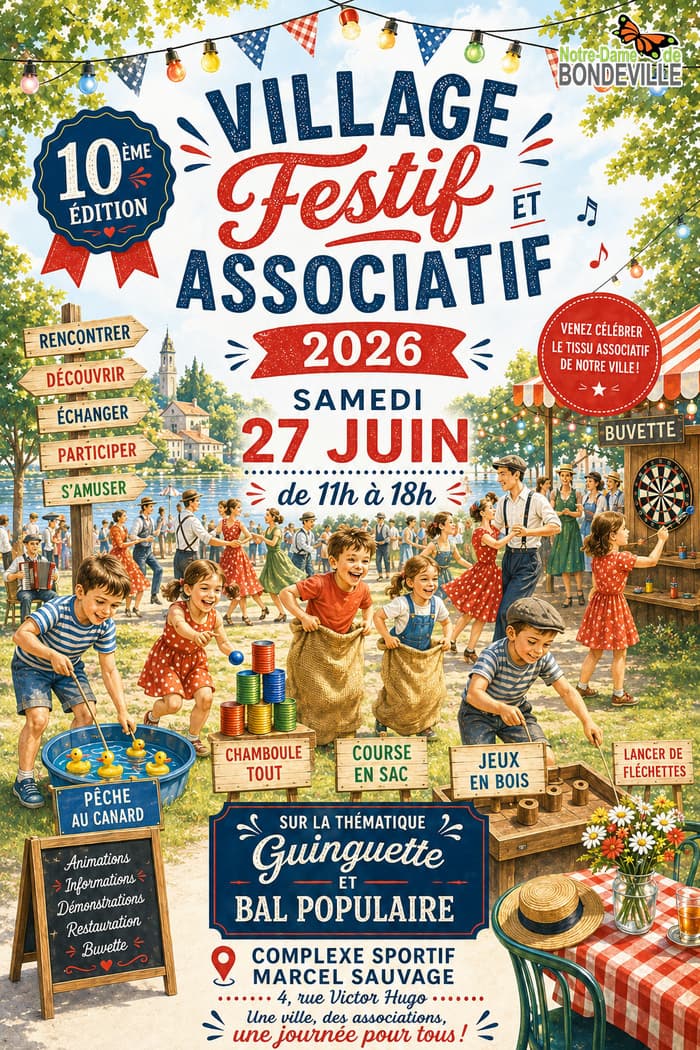 Illustration de l'événement : Village festif & associatif 2026