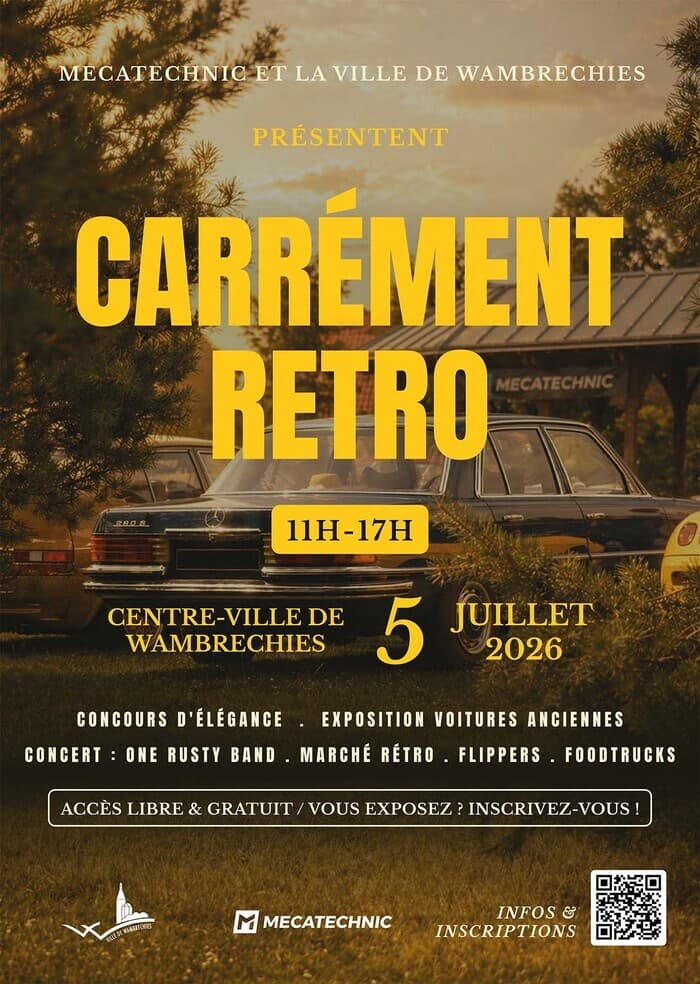 Illustration de l'événement : CARrément Rétro 2026