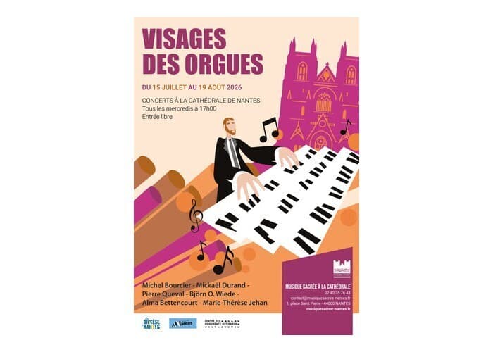 Illustration de l'événement : Festival Visages des Orgues - Concerts gratuits à la Cathédrale
