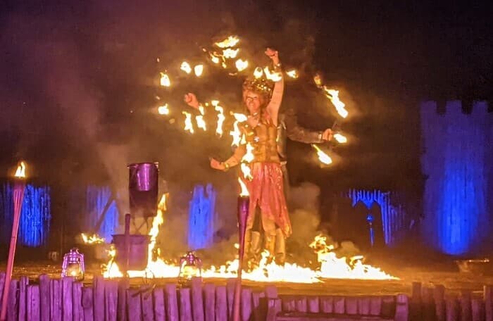 Illustration de l'événement : Spectacle de feu "Les Forge-Ciels"