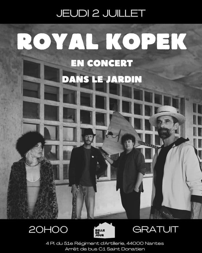 Illustration de l'événement : Royal Kopek - Live dans le jardin