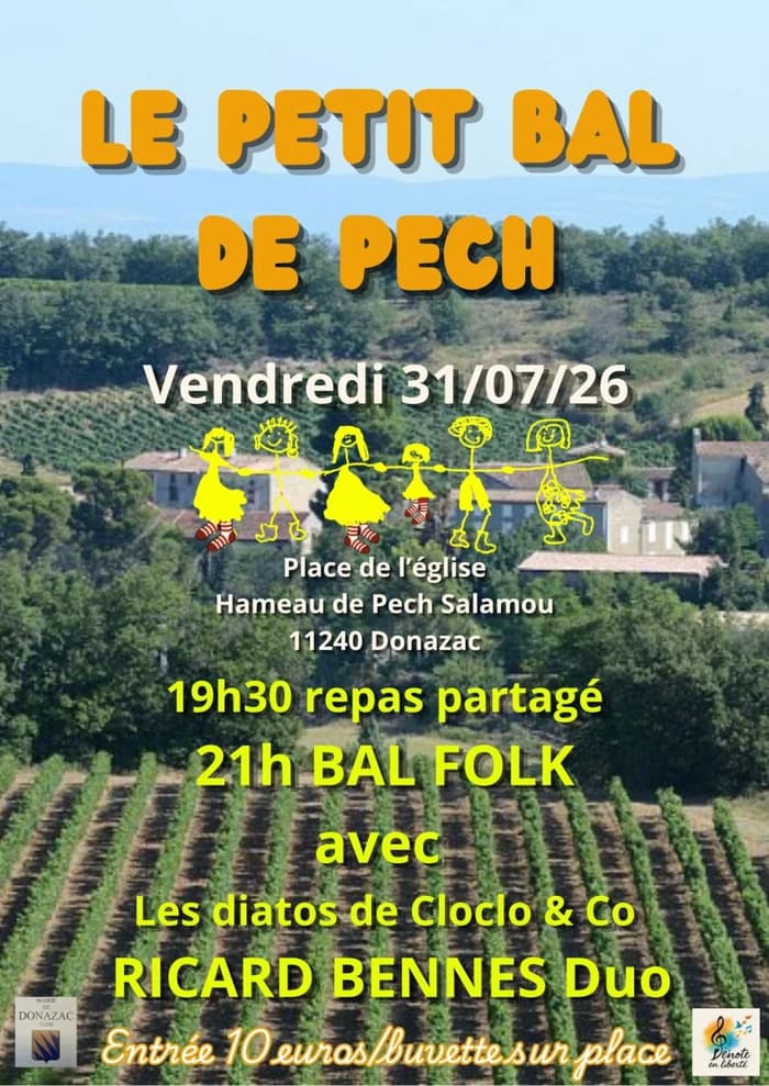 Illustration de l'événement : Le petit bal de Pech, Bal folk