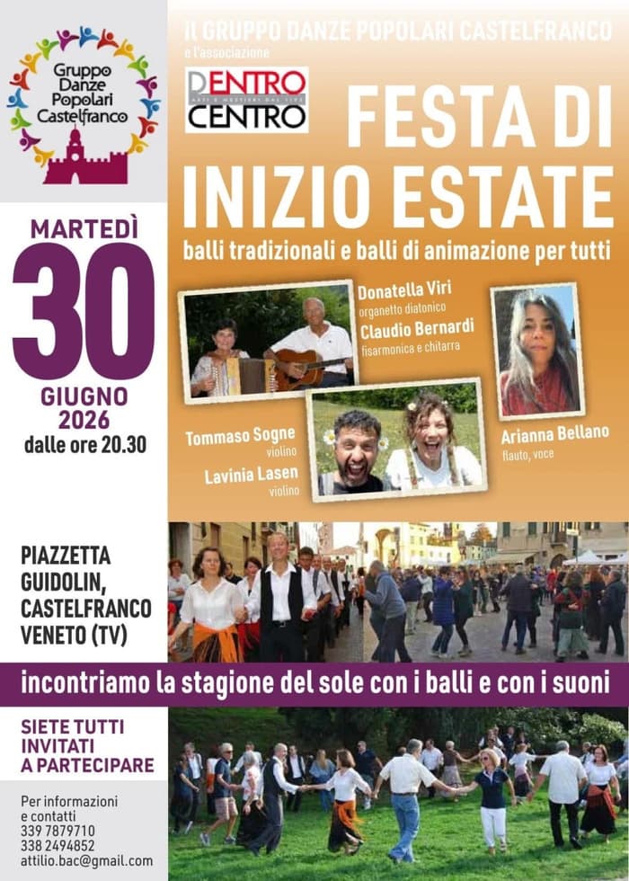 Illustration de l'événement : Festa di inizio estate