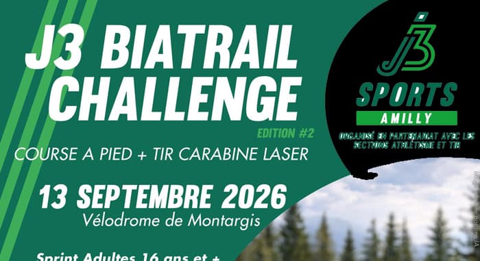 Illustration de l'événement : J3 BIATRAIL CHALLENGE au vélodrome de Montargis