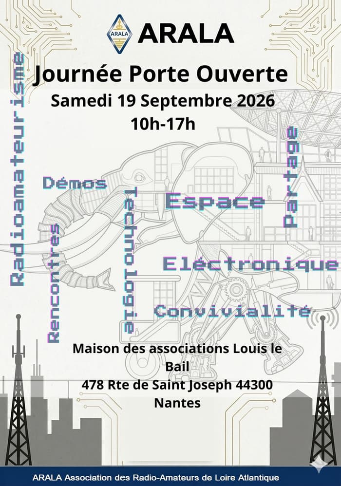 Illustration de l'événement : Porte ouverte Radio Club de l'ARALA