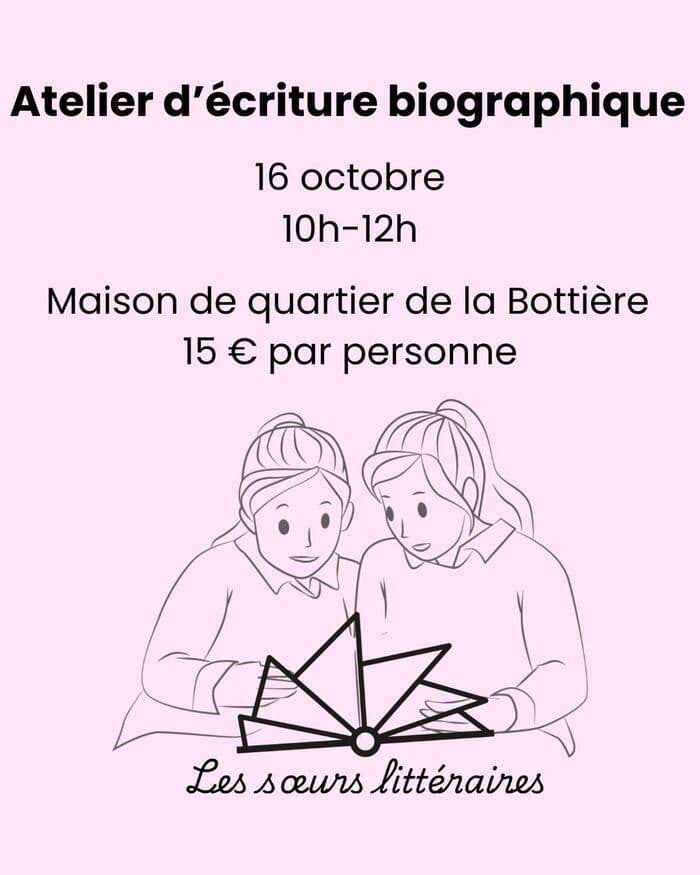 Illustration de l'événement : Atelier d'écriture biographique