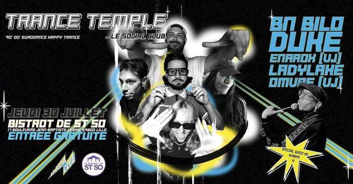 Illustration de l'événement : Trance Temple
