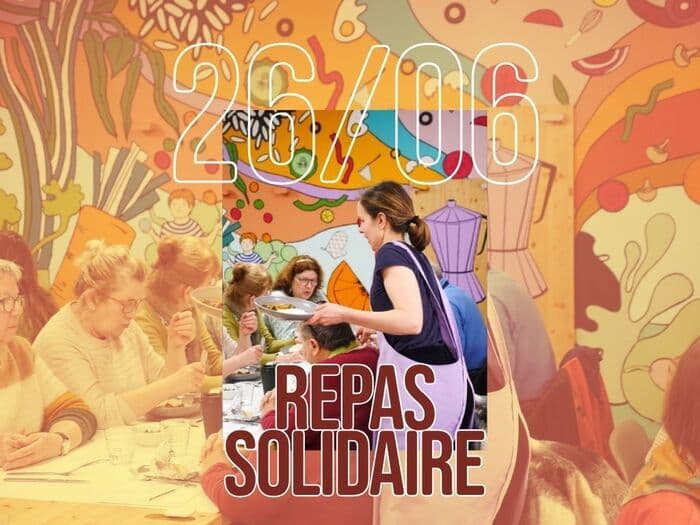 Illustration de l'événement : Repas solidaire du Myäm et des Grandes Gamelles