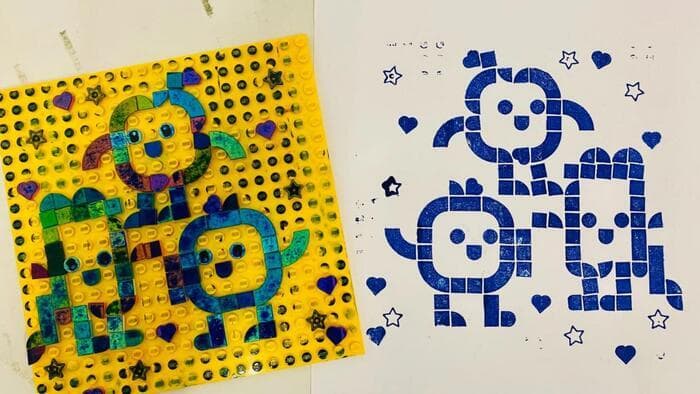 Illustration de l'événement : Initiation à la gravure sur LEGO® [Vivez l'été]