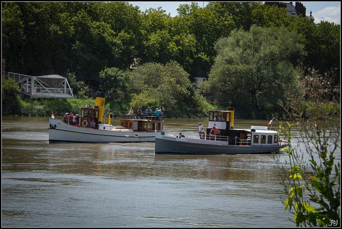 Illustration de l'événement : Balades sur l'Erdre à bord de bateaux du patrimoine