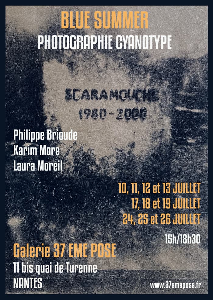 Illustration de l'événement : Blue Summer - Exposition photographie cyanotype