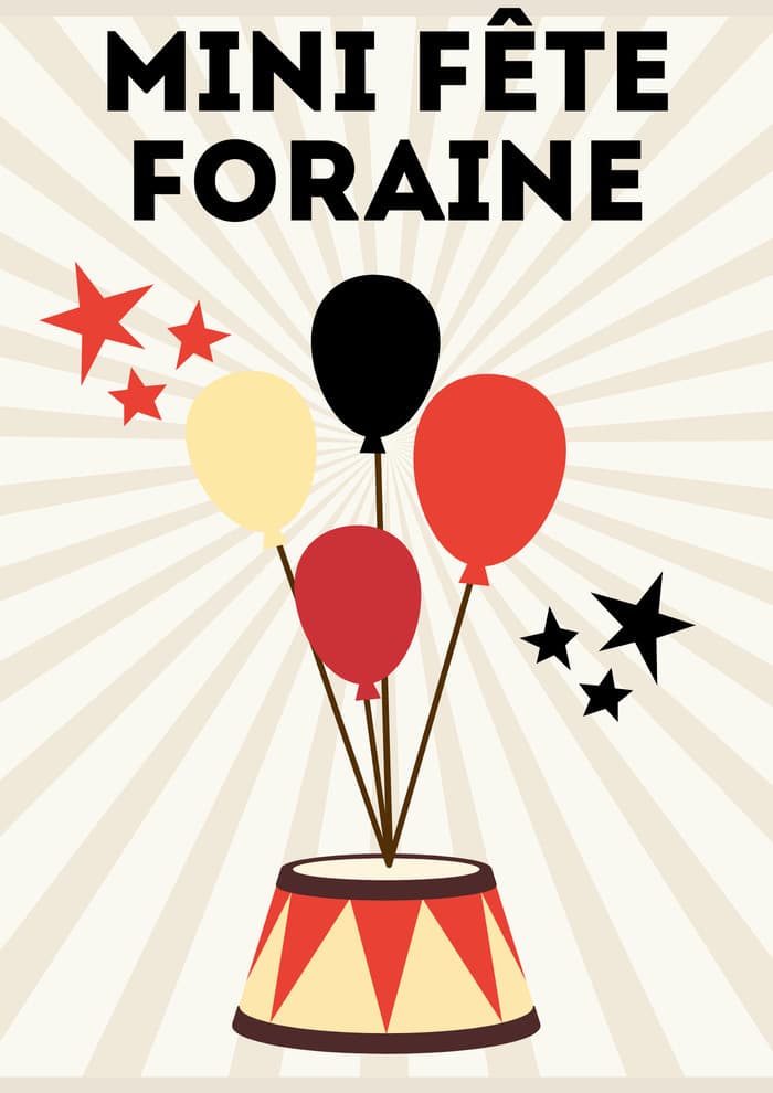 Illustration de l'événement : Mini fête foraine