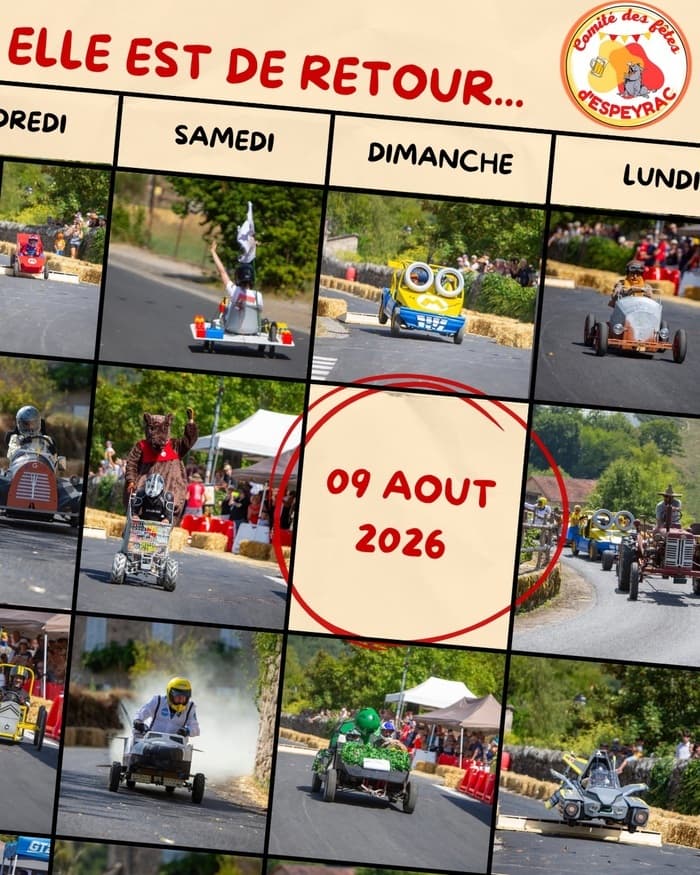 Illustration de l'événement : Course de caisses à savon