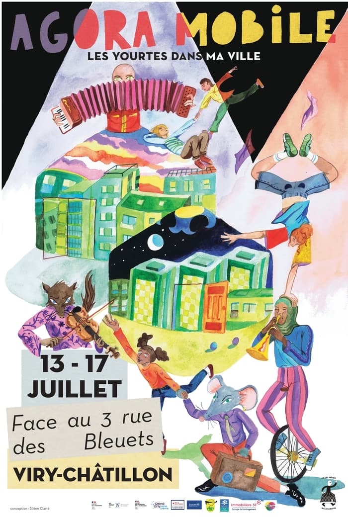 Illustration de l'événement : Les Yourtes Dans Ma Ville à Viry-Châtillon / Le Plateau