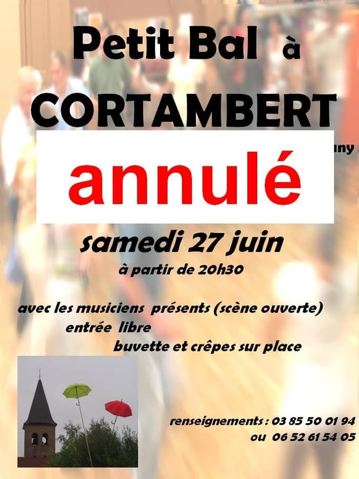Illustration de l'événement : bal de Cortambert - ANNULÉ -