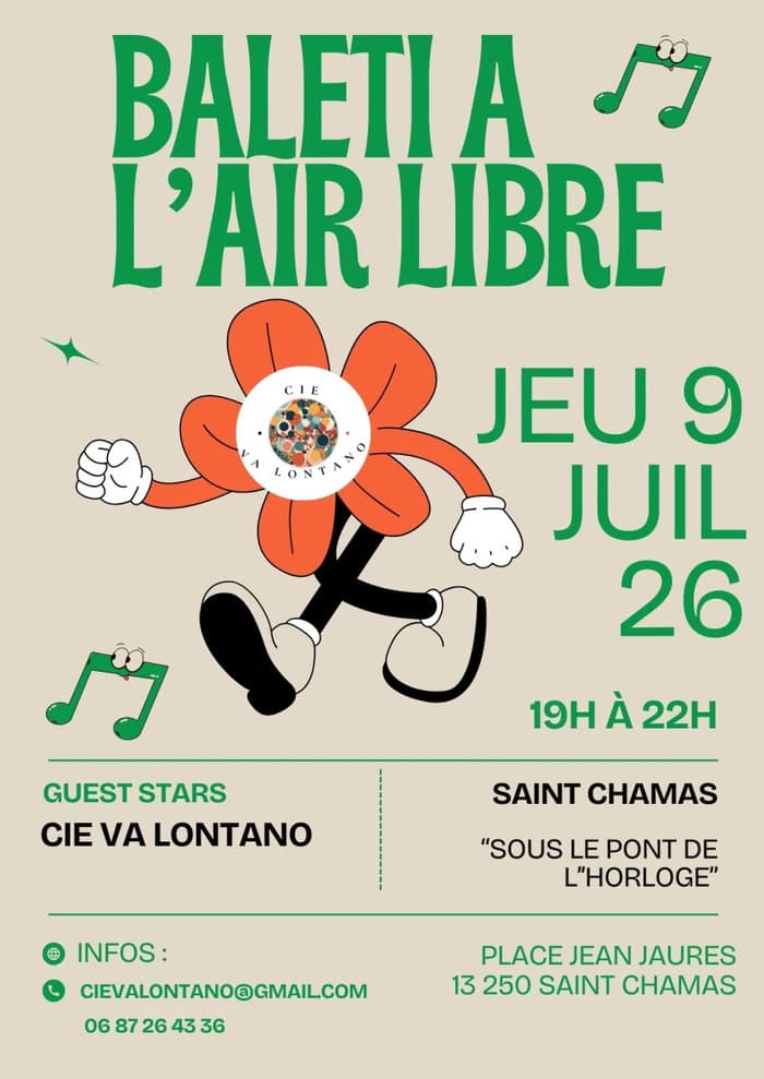 Illustration de l'événement : Baleti à l'air libre