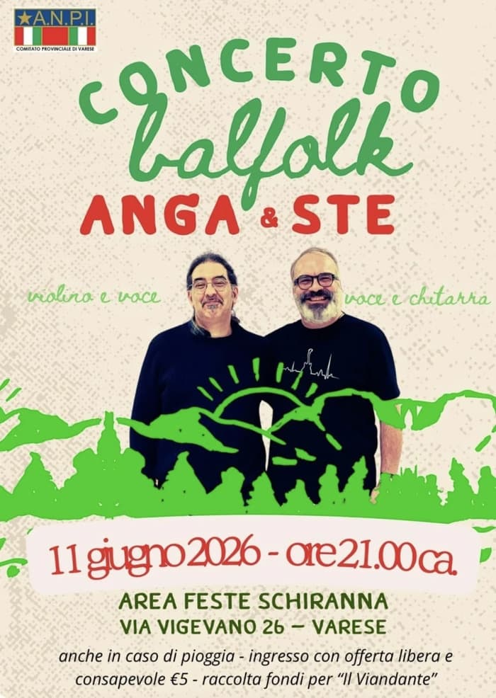 Illustration de l'événement : Balfolk con Anga e Ste
