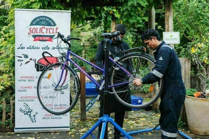 Illustration de l'événement : Atelier vélo : diagnostic et petite réparation, atelier découverte de vélos spéciaux (cargos et électriques) et marquage vélo