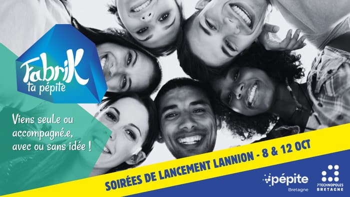 Illustration de l'événement : Soirée de lancement Fabrik ta pépite – Campus de Lannion