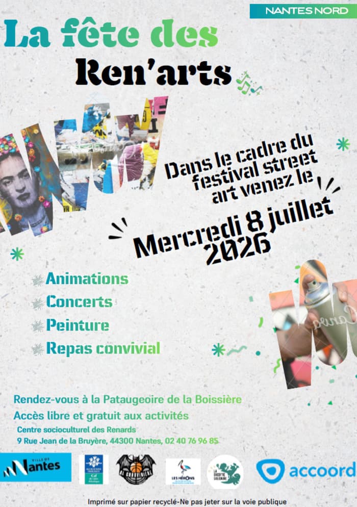 Illustration de l'événement : Festival Street Art - Nantes Nord