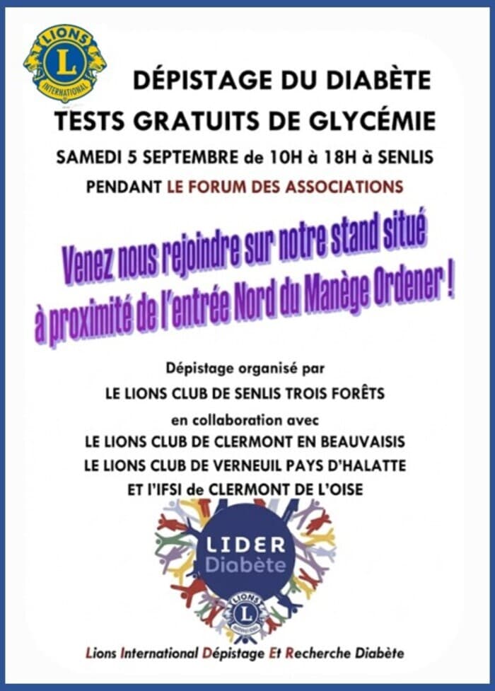 Illustration de l'événement : DEPISTAGE GRATUIT DU DIABETE