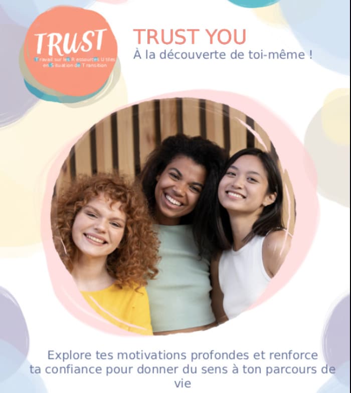 Illustration de l'événement : Les ateliers Trust You : à la découverte de toi même !