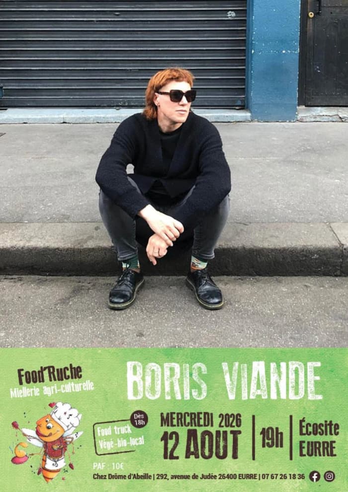 Illustration de l'événement : Boris Viande à Food'Ruche