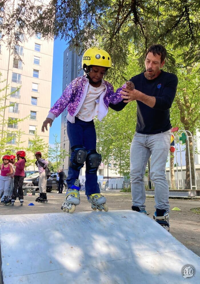 Illustration de l'événement : Roule ton quartier : atelier rollers !