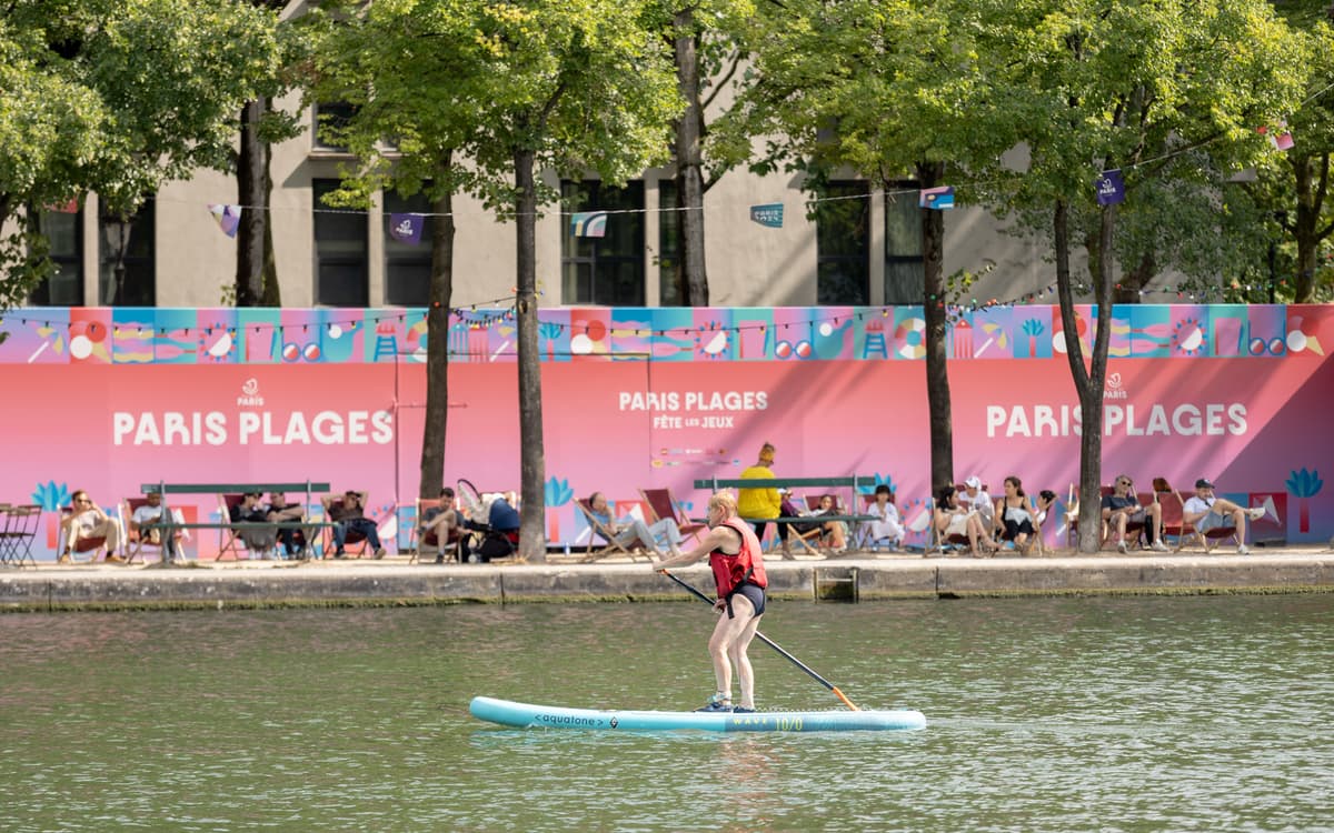 Illustration de l'événement : Kayak, canoë et stand-up paddle sur le bassin de la Villette