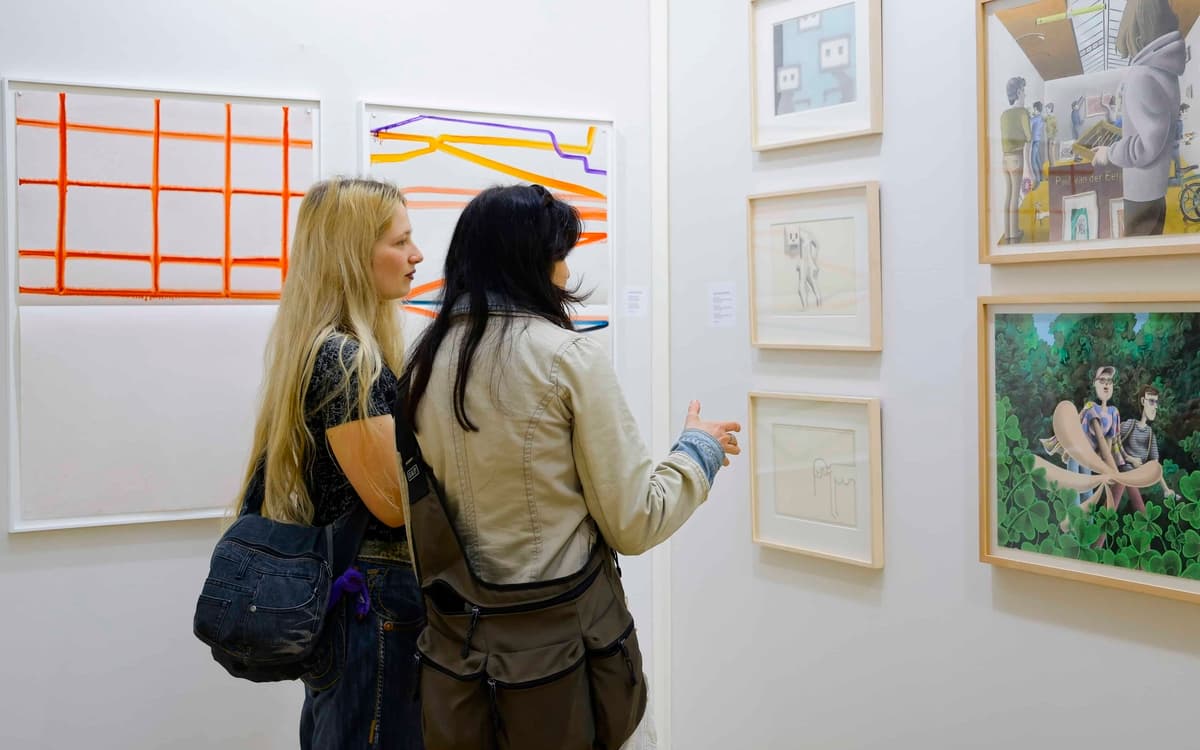 Illustration de l'événement : Drawing Now Paris, 20e édition du Salon du dessin contemporain au Carreau du Temple