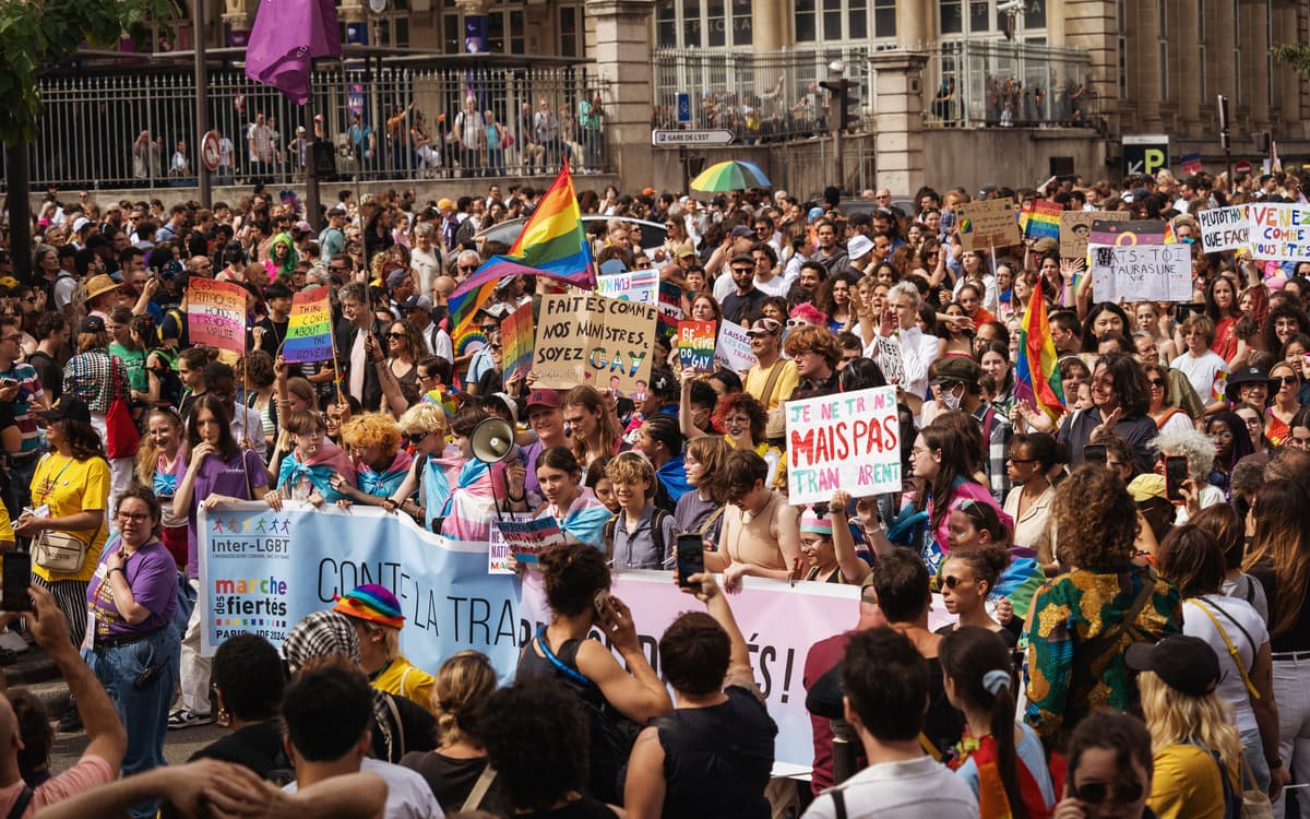 Illustration de l'événement : Marche des Fiertés : tous dans la rue le 27 juin