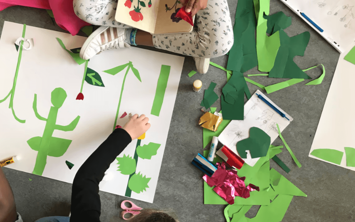 Illustration de l'événement : Atelier créatif pour les petits : crée ton imagier de fleurs !