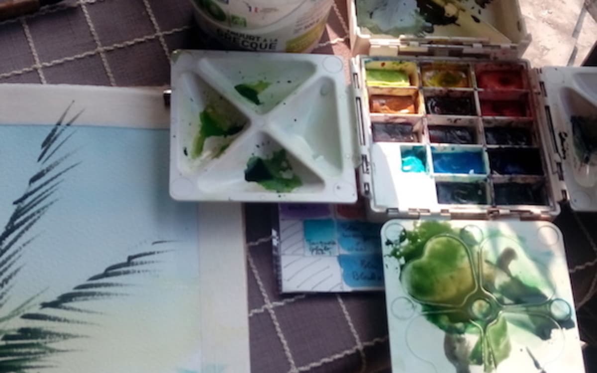 Illustration de l'événement : Atelier initiation à la peinture