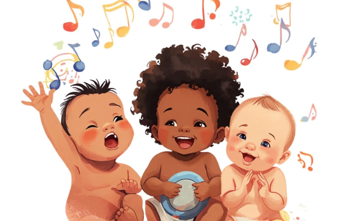 Illustration de l'événement : Atelier de jeux et chansons en anglais pour bébés
