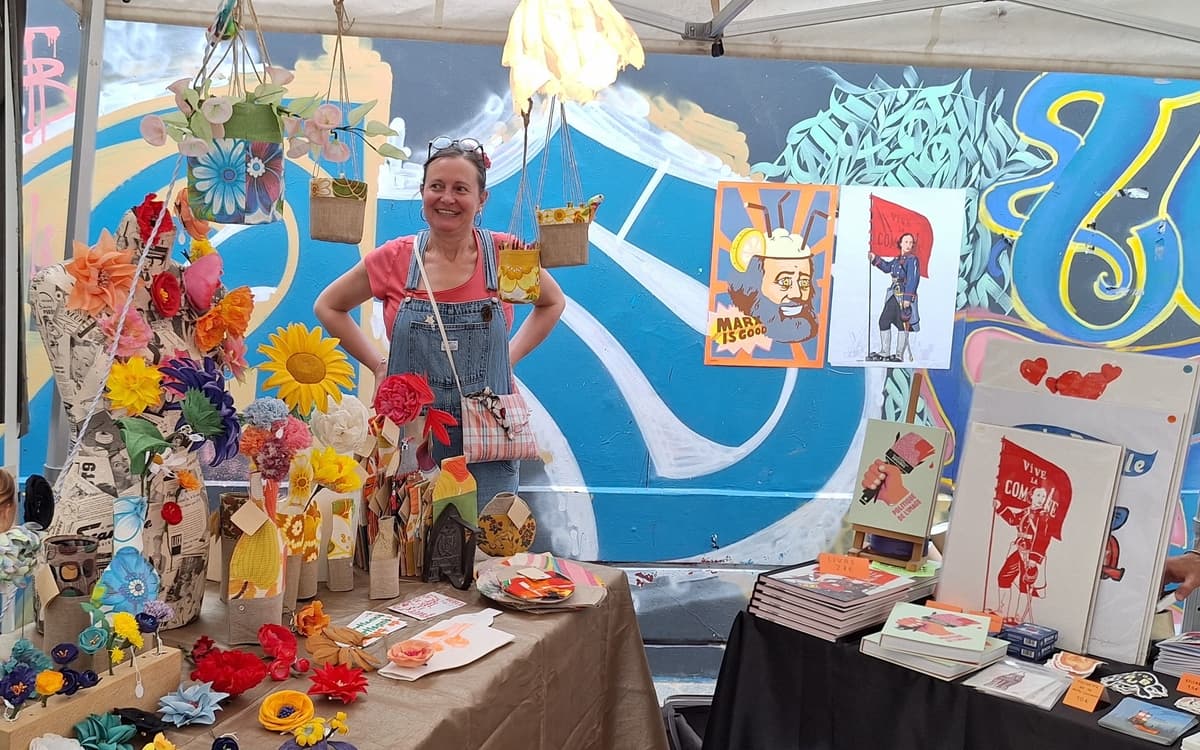 Illustration de l'événement : Le Marché nocturne des Artisans de Belleville revient !