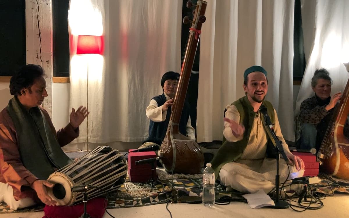 Illustration de l'événement : Concert Dhrupad — Jérôme Cormier & Pandit Mohan Shyam Sharma