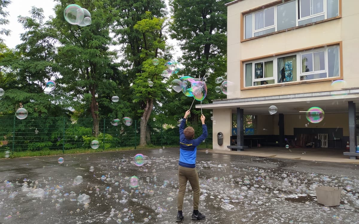 Illustration de l'événement : Atelier Bulles de savons !