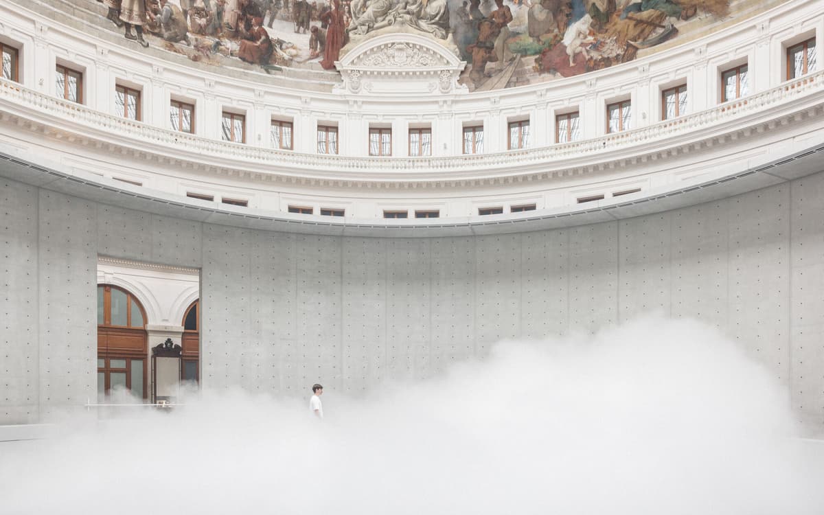 Illustration de l'événement : Brumes matinales à la Bourse de Commerce — Pinault Collection