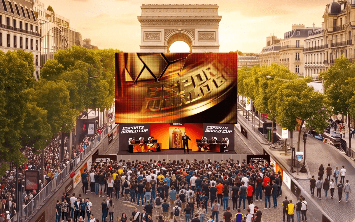 Illustration de l'événement : L'Esports Festival arrive sur les Champs-Elysées
