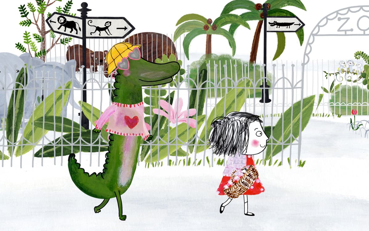 Illustration de l'événement : Film « Rita et Crocodile » et sérigraphie aquarelle au cinéma Le Lucernaire