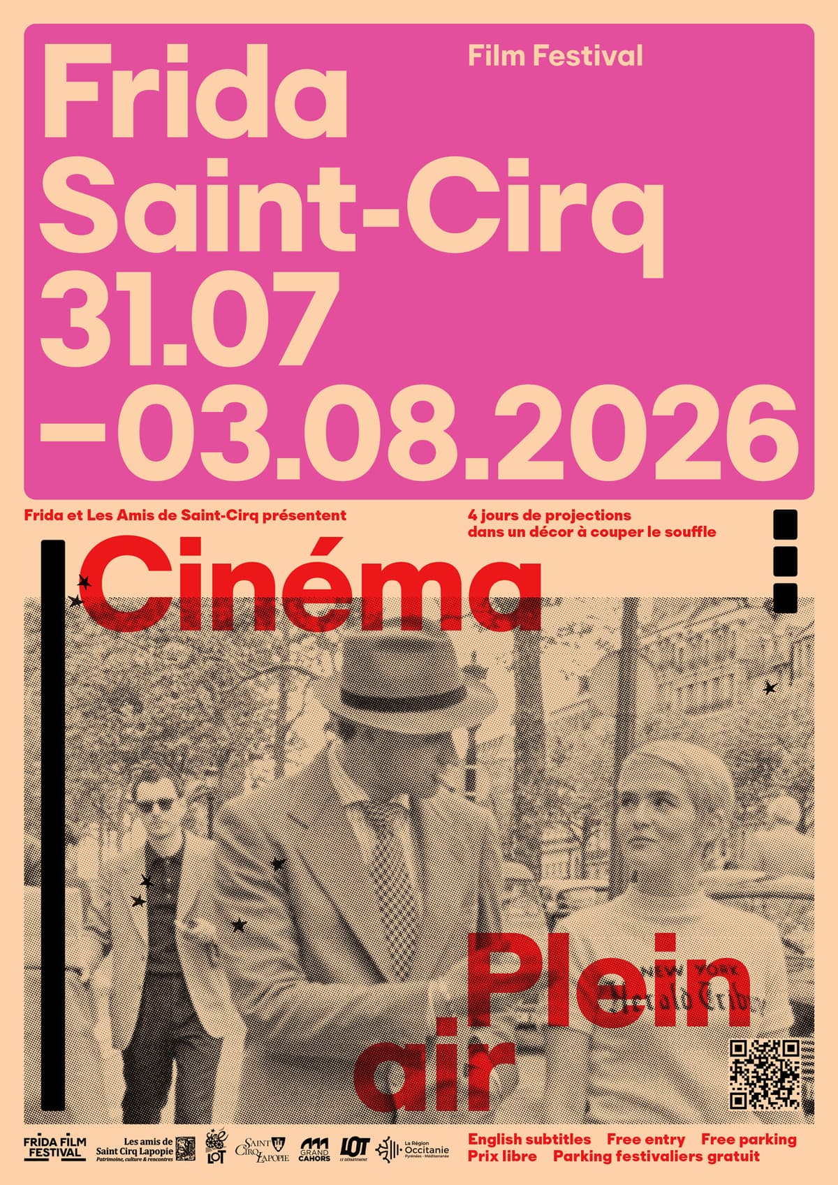 Illustration de l'événement : Frida à Saint-Cirq - Festival de cinéma en plein air