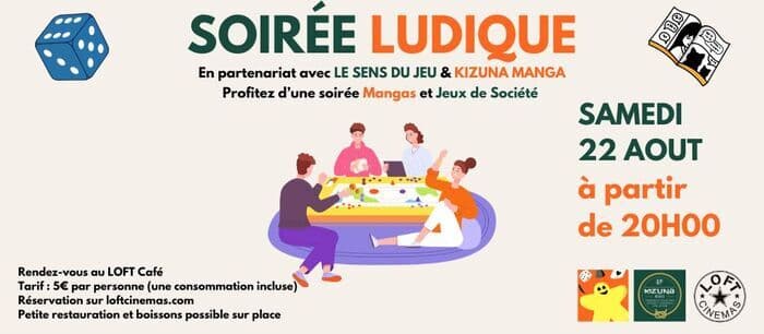 Illustration de l'événement : Soirée Ludique