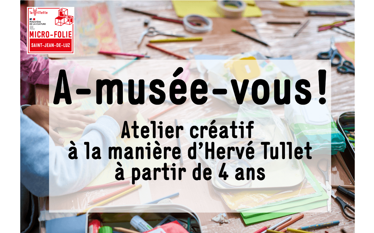 Illustration de l'événement : Micro-Folie : A-musée-vous : Hervé Tullet !