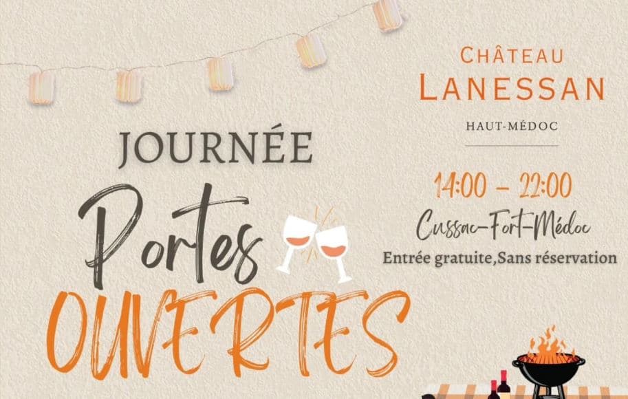 Illustration de l'événement : Portes Ouvertes estivales du Château Lanessan