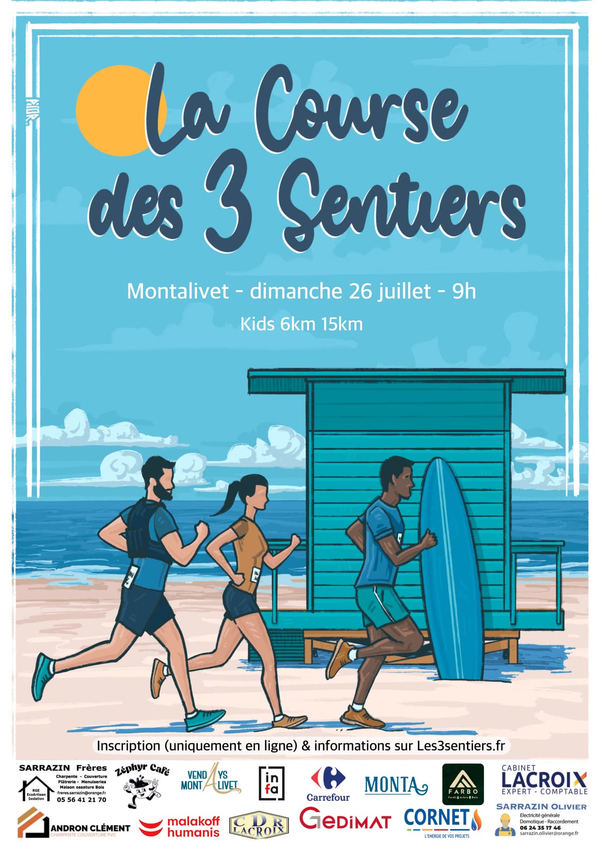 Illustration de l'événement : La Course des 3 Sentiers
